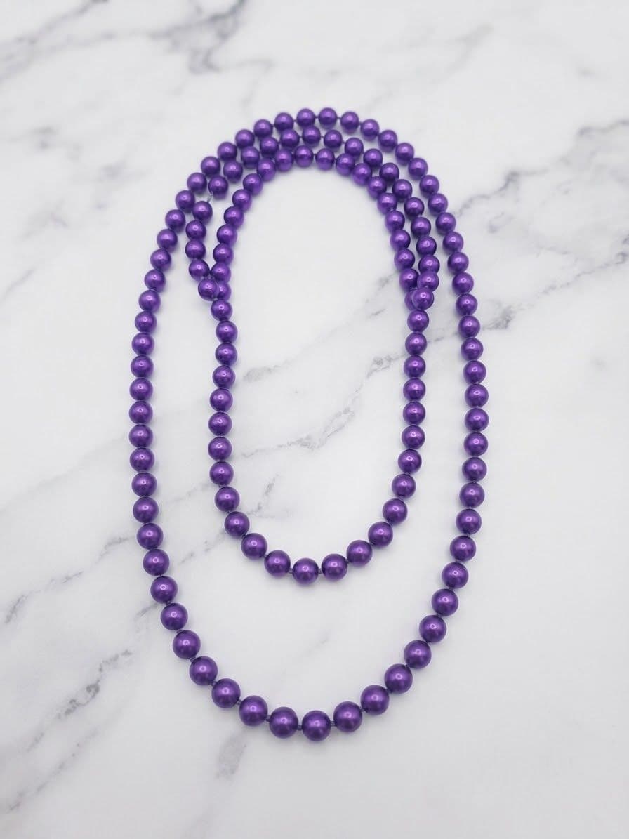 Eleganza e Colore: Scopri la Nostra Collana di Perle Viola!